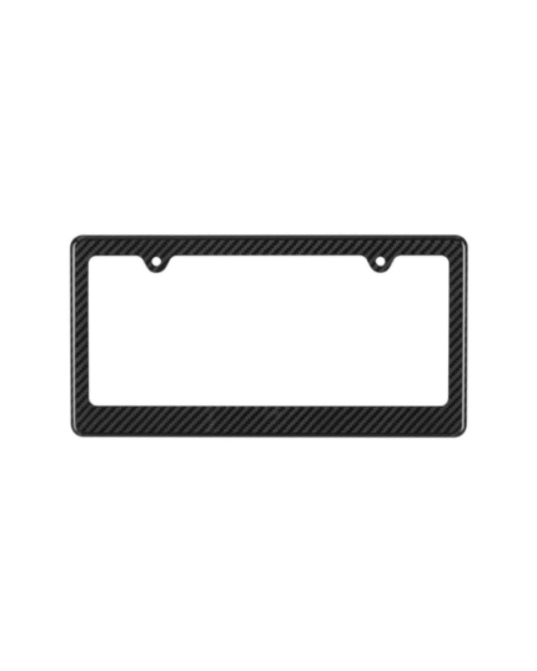 Carbon Fiber License Plate Frame