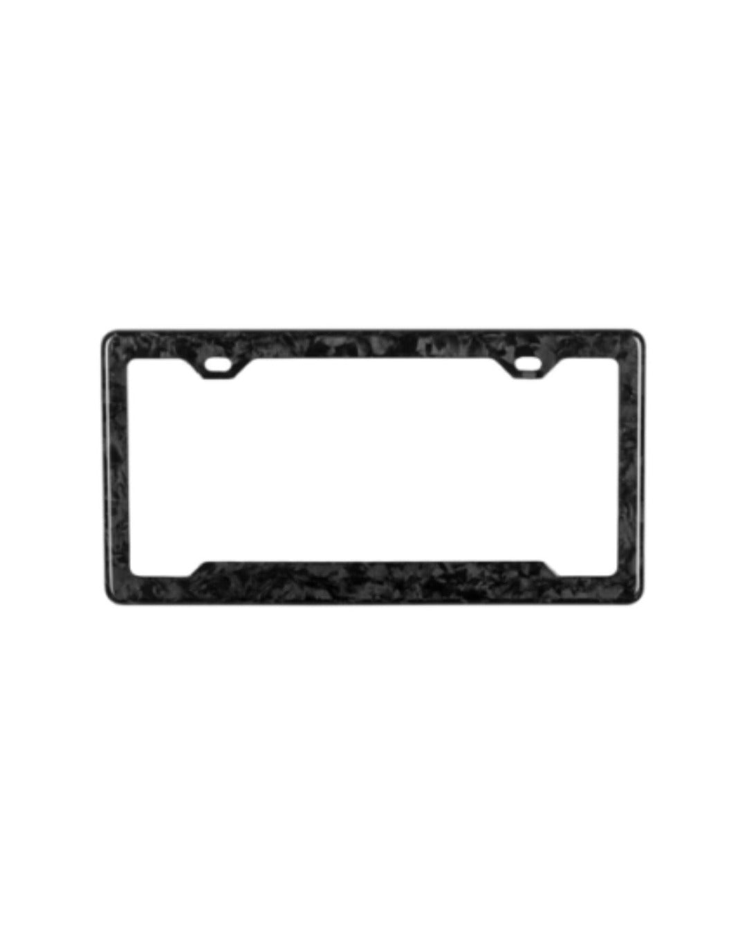 Forged Carbon Fiber License Plate Frame