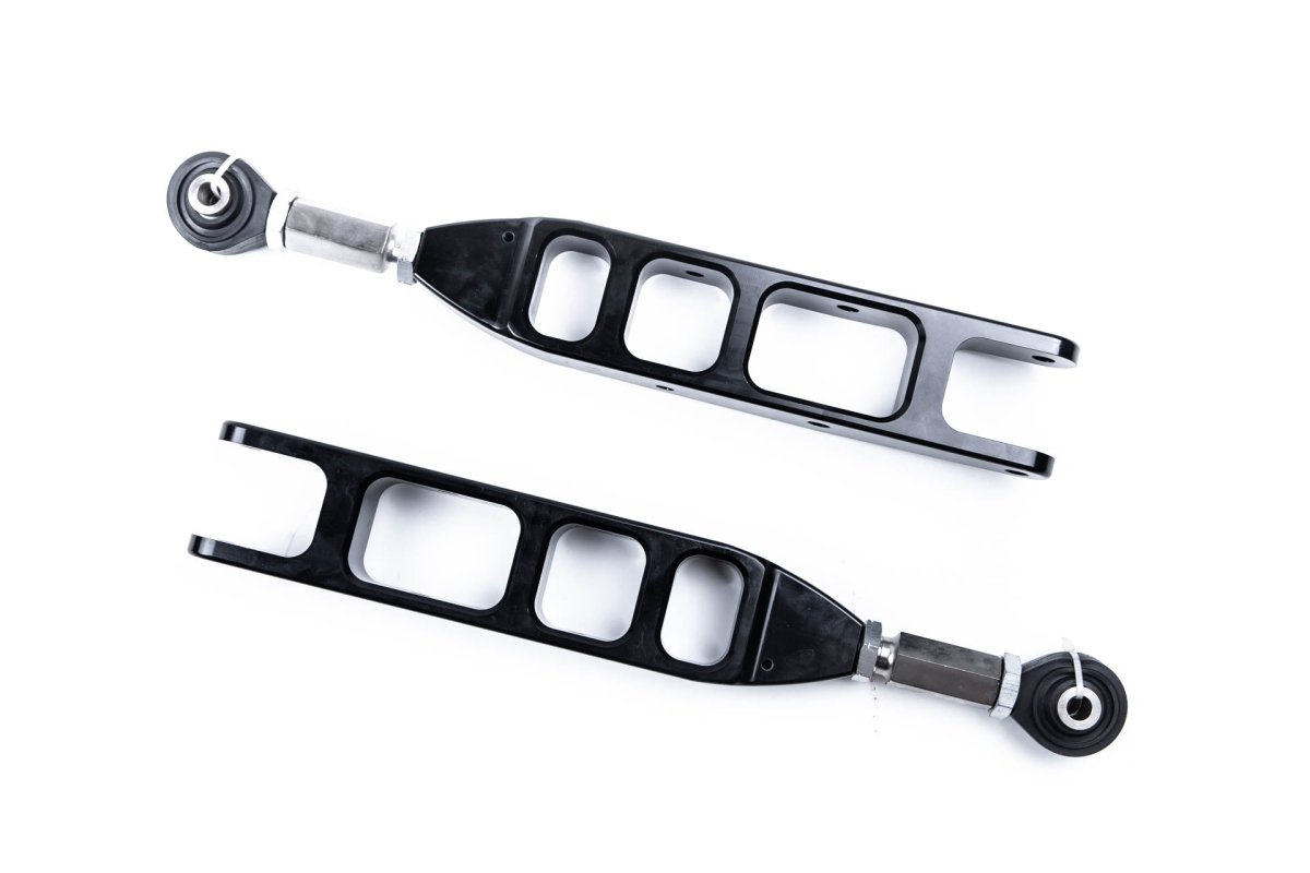 ISC 08-25 WRX / 08-21 STI / 09-13 FXT / 13-22 BRZ V3 Black Rear Adjustable Control Arms | S012-CA-V3B