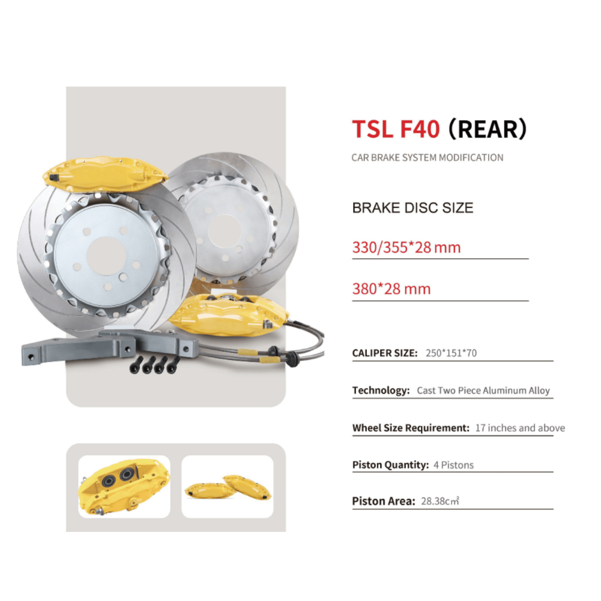 JDMuscle [22-25 BRZ/GR86] Big Brake Kit