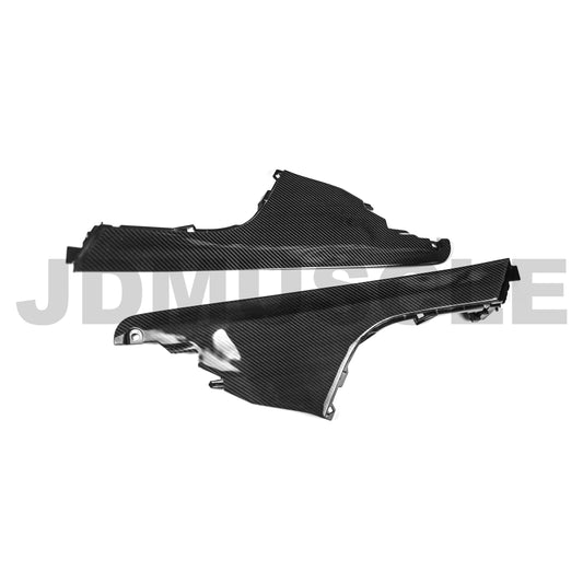 JDMuscle 15-21 WRX/STI Carbon Fiber Center Console Kicker Panel Trim Replacement | JDM-WRX15-KPC#CF