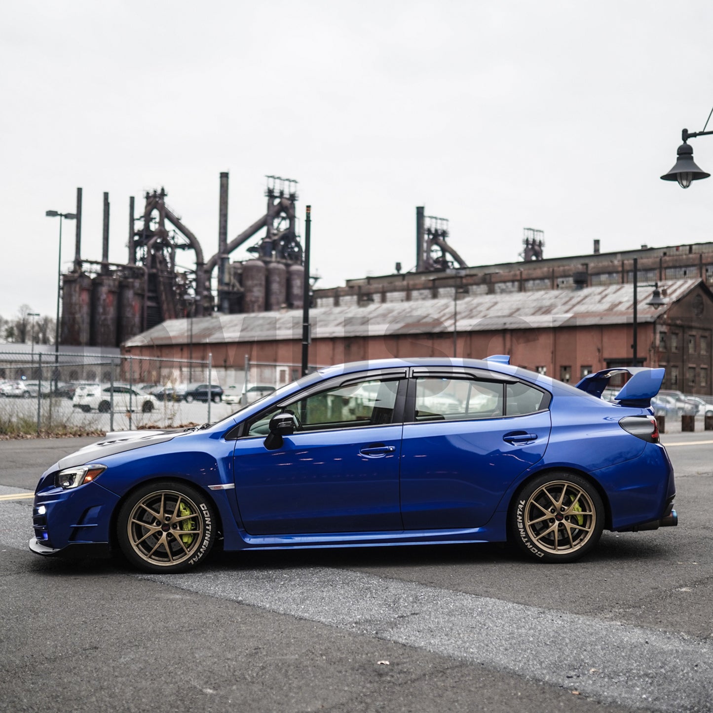 JDMuscle 15-21 WRX/STI Tanso Carbon Fiber Rain Guard / Wind Deflector
