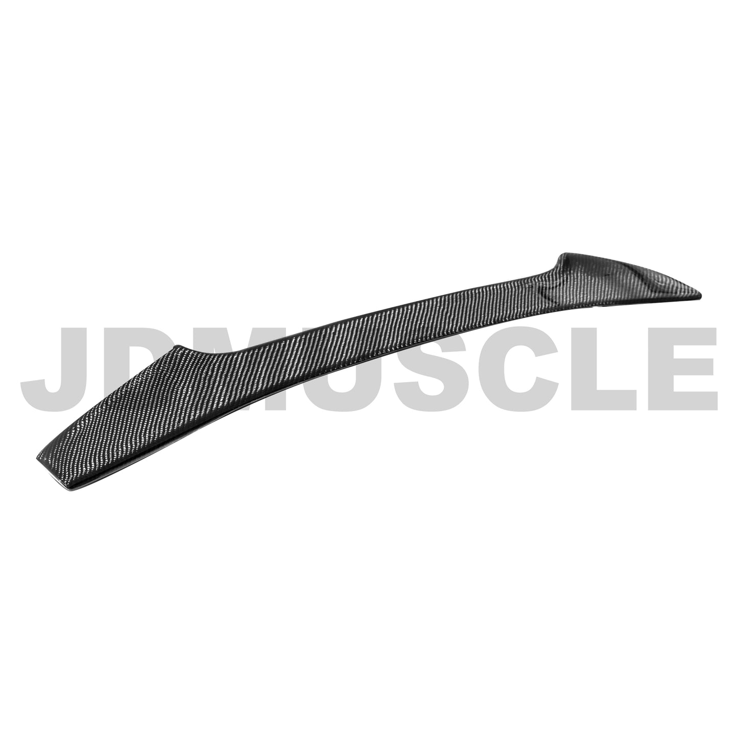 JDMuscle 2015-23 WRX/STI Carbon Fiber Wing Gurney Flap V1, fits w/ OEM or JDMuscle STI Wing | JDM-WRX15-TSV#CF