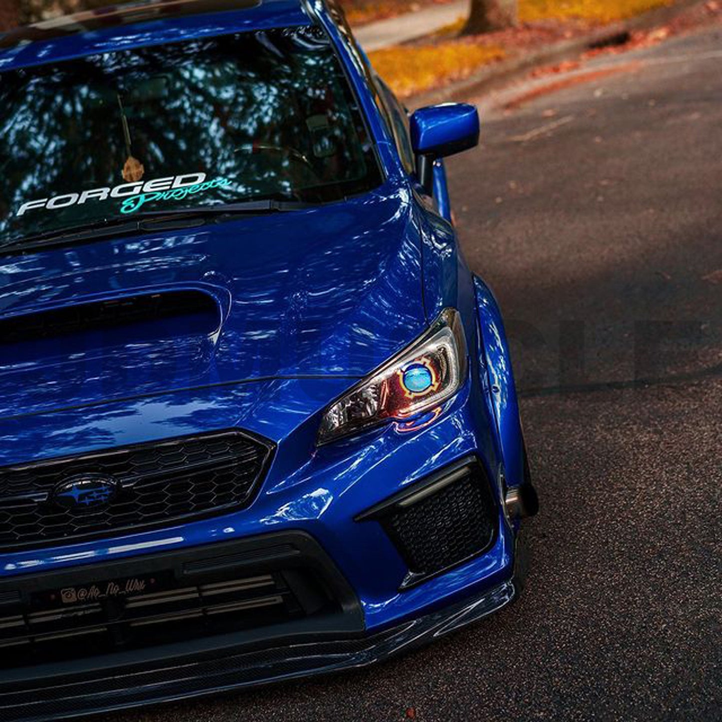 JDMuscle 18-21 WRX/STI Tanso VR STYLE FRONT CARBON FIBER LIP | JDM-WRX15-LP-VR36