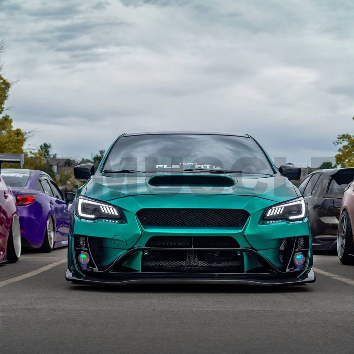 JDMuscle 15-21 WRX/STI VS Style Front Bumper