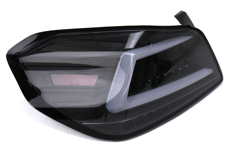 Spec-D Sequential Tail Lights Black Housing w/ Clear Lens 2015-2021 WRX / 2015-2021 STI