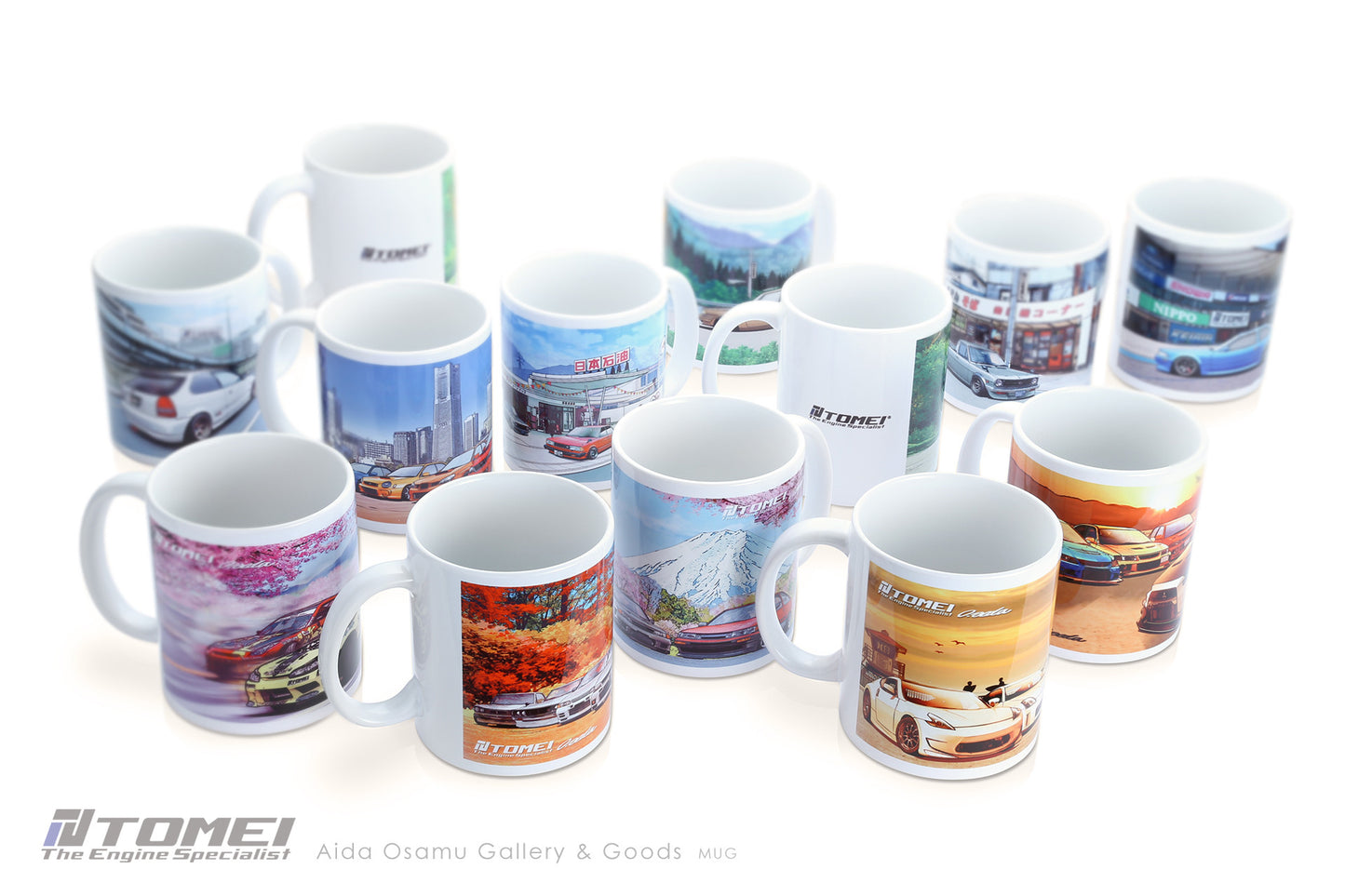 MUG WHITE GRB IMPREZA AKAGI TOUGE