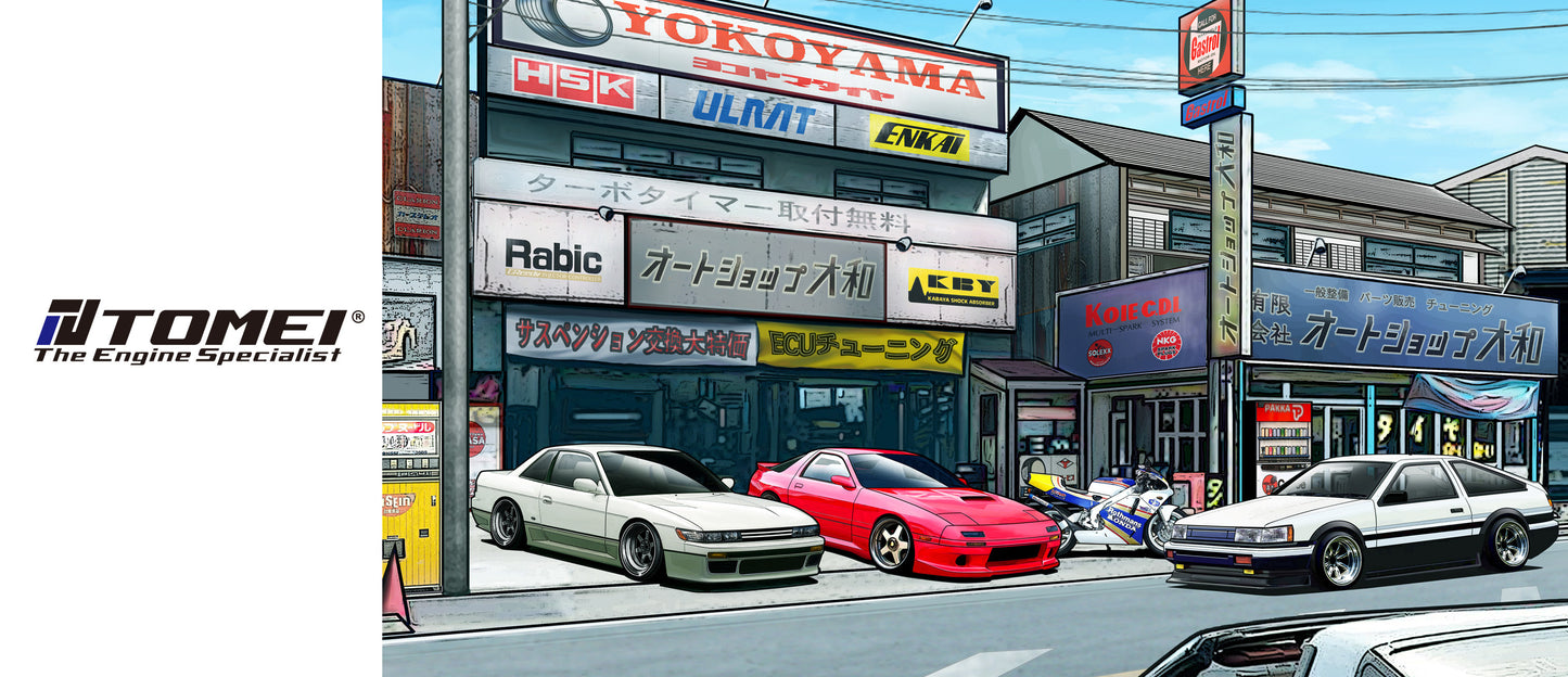 MUG WHITE S13/FC3S/AE86 90'S TUNING SHOP JAPAN