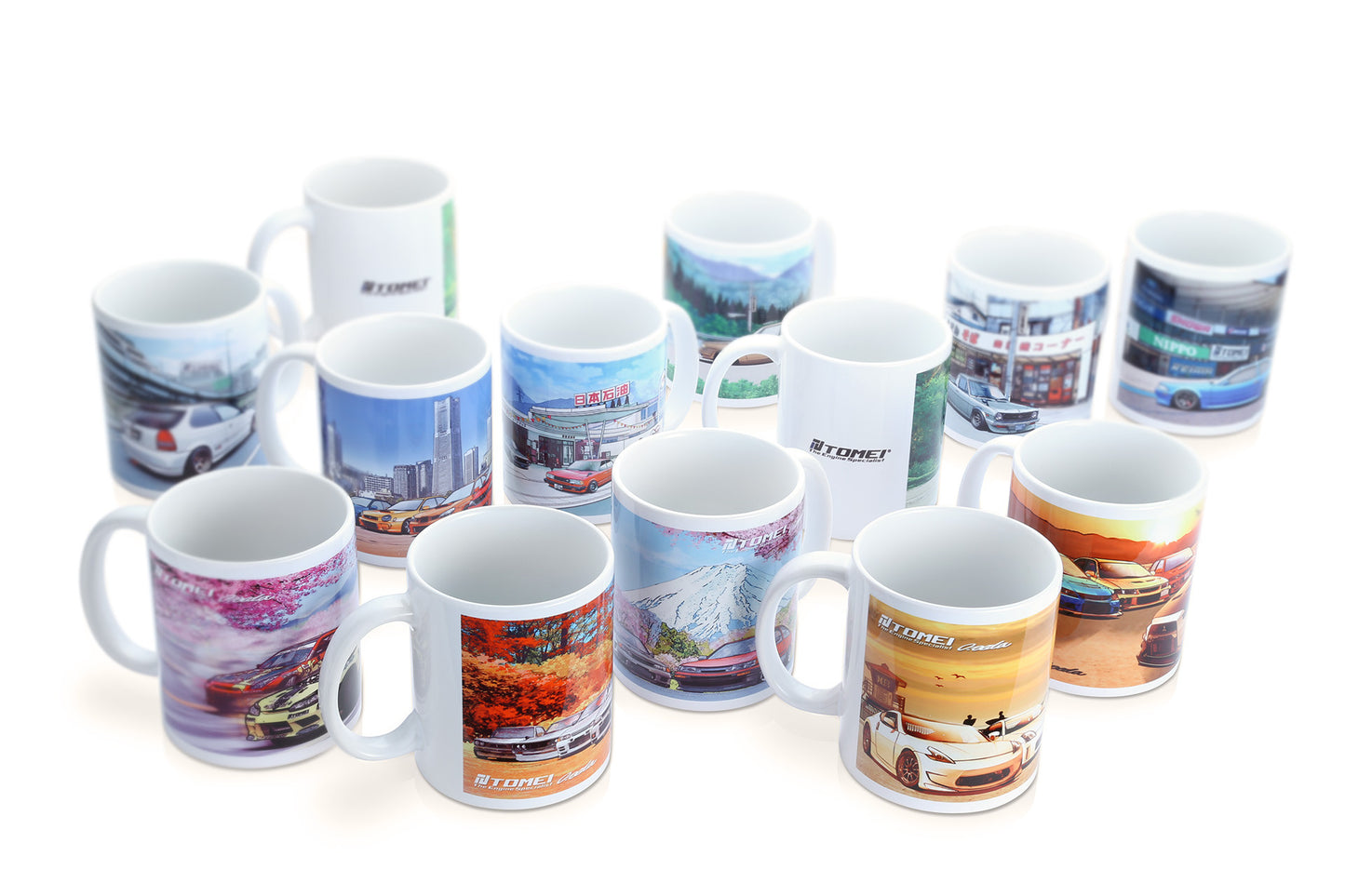MUG WHITE S13/FC3S/AE86 90'S TUNING SHOP JAPAN