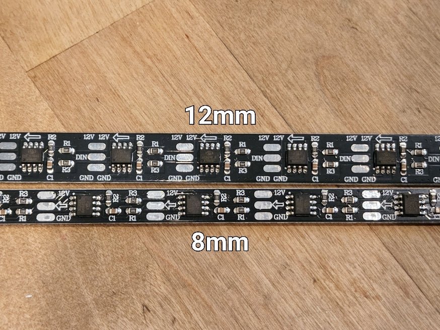 Flow Series 8mm Rigid Strips- UCS2904 RGBW