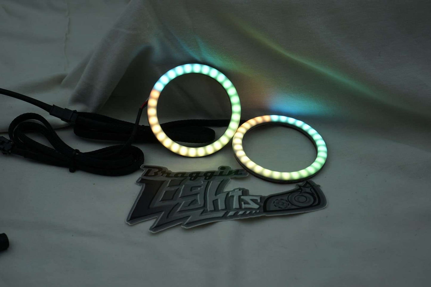 Flow Series Diffused Halos - 5v SK6812 RGBW