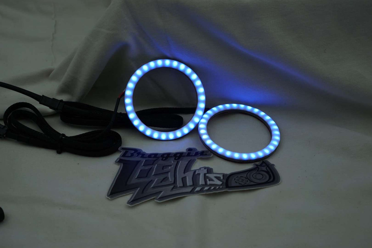 Flow Series Diffused Halos - 5v SK6812 RGBW