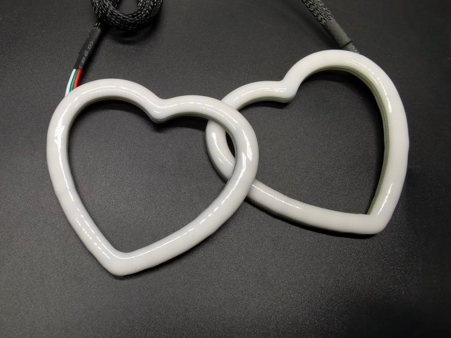 Flow Series Heart Halos - SK6812 RGBW