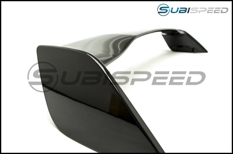 OLM STI Style Paint Matched Spoiler - Crystal Black Silica / Raven - 2015-2021 Subaru WRX / STI