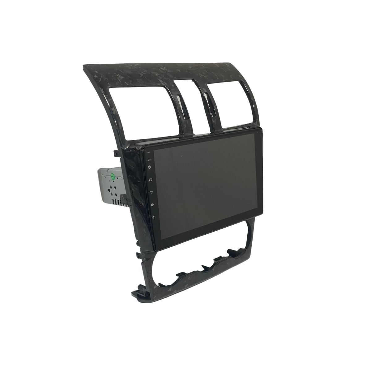JDMuscle iDoing Head Unit Trim Replacement for 15-21 WRX/STI - Carbon Fiber/Painted