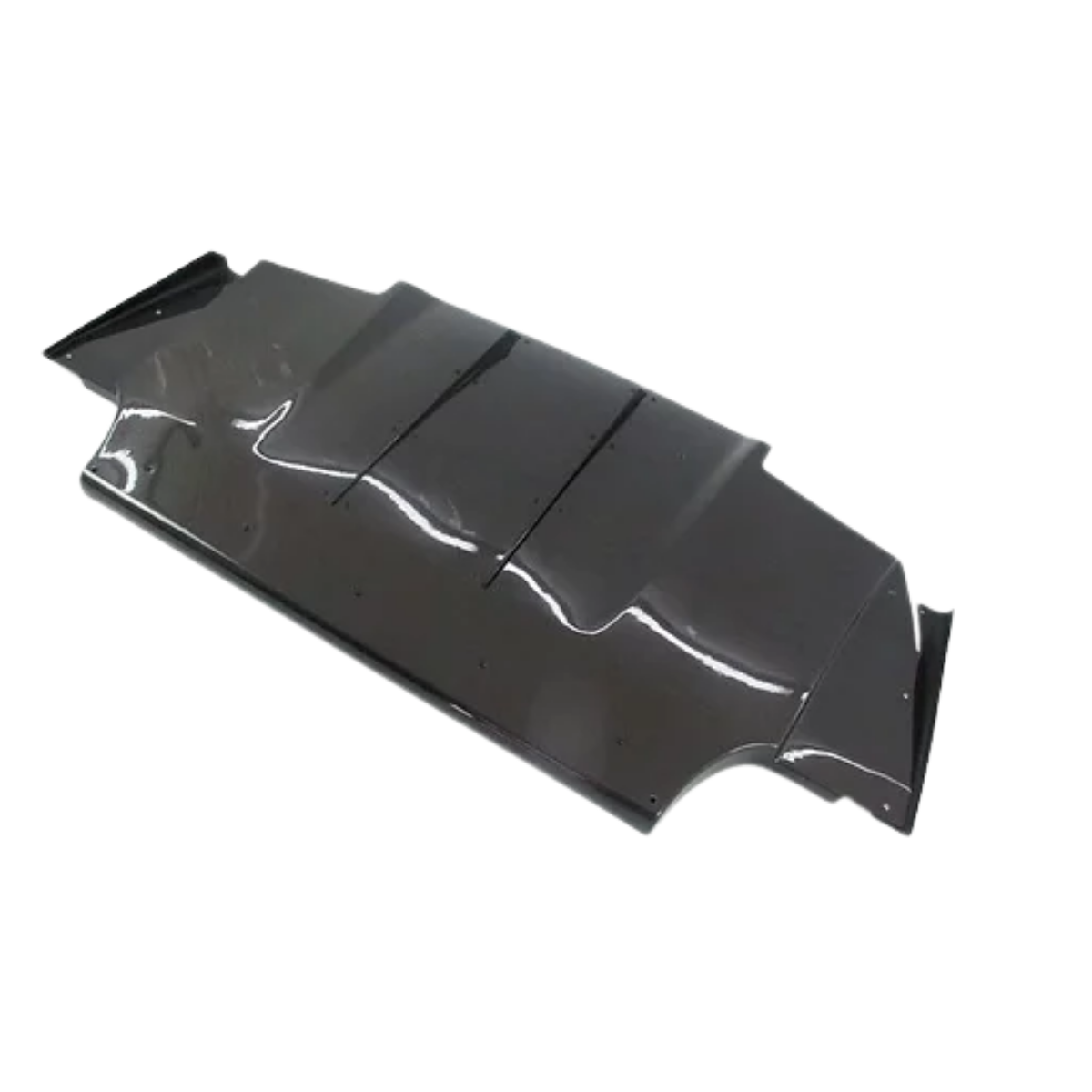 JDMuscle Tanso Carbon Fiber VS Style Rear Diffuser - 2011-2014 WRX/STI Sedan GVB