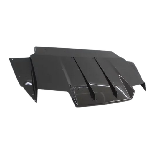 JDMuscle Tanso Carbon Fiber VS Style Rear Diffuser - 2011-2014 WRX/STI Sedan GVB