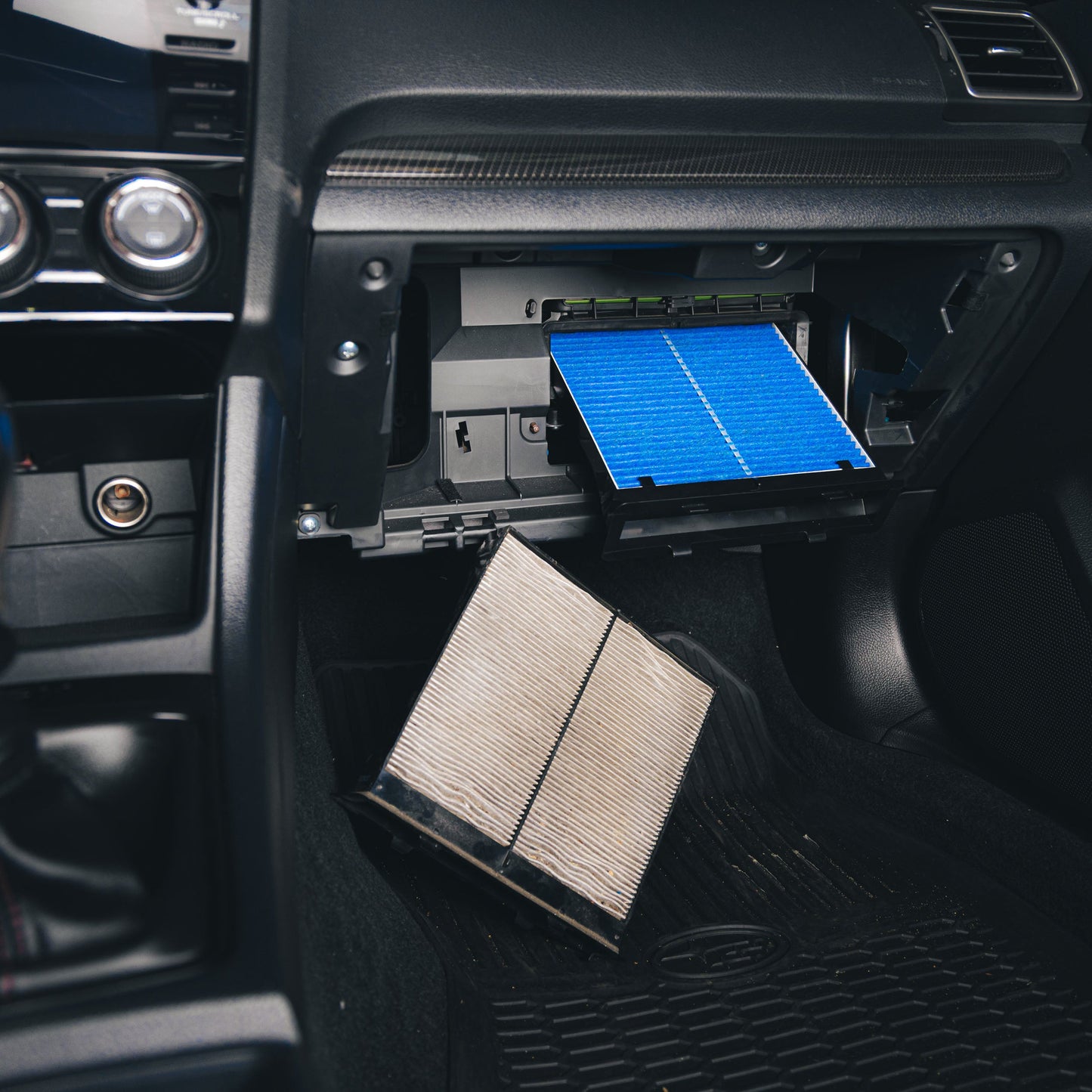 OVERTAKE Micro Carbon Cabin Air Filter - Subaru 2008-2021 WRX, 2008-2021 STI
