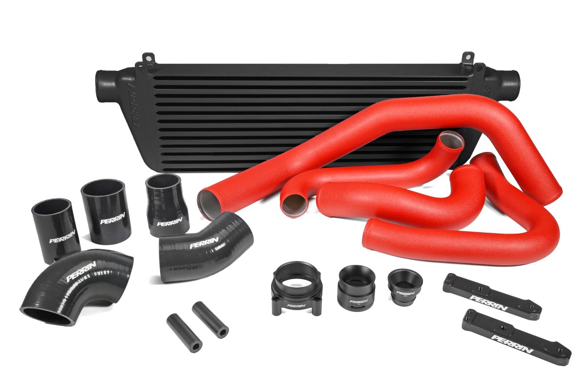 Perrin Front Mount Intercooler Kit 2022-2024 WRX - PSP-ITR-441SL/RD - Subimods.com