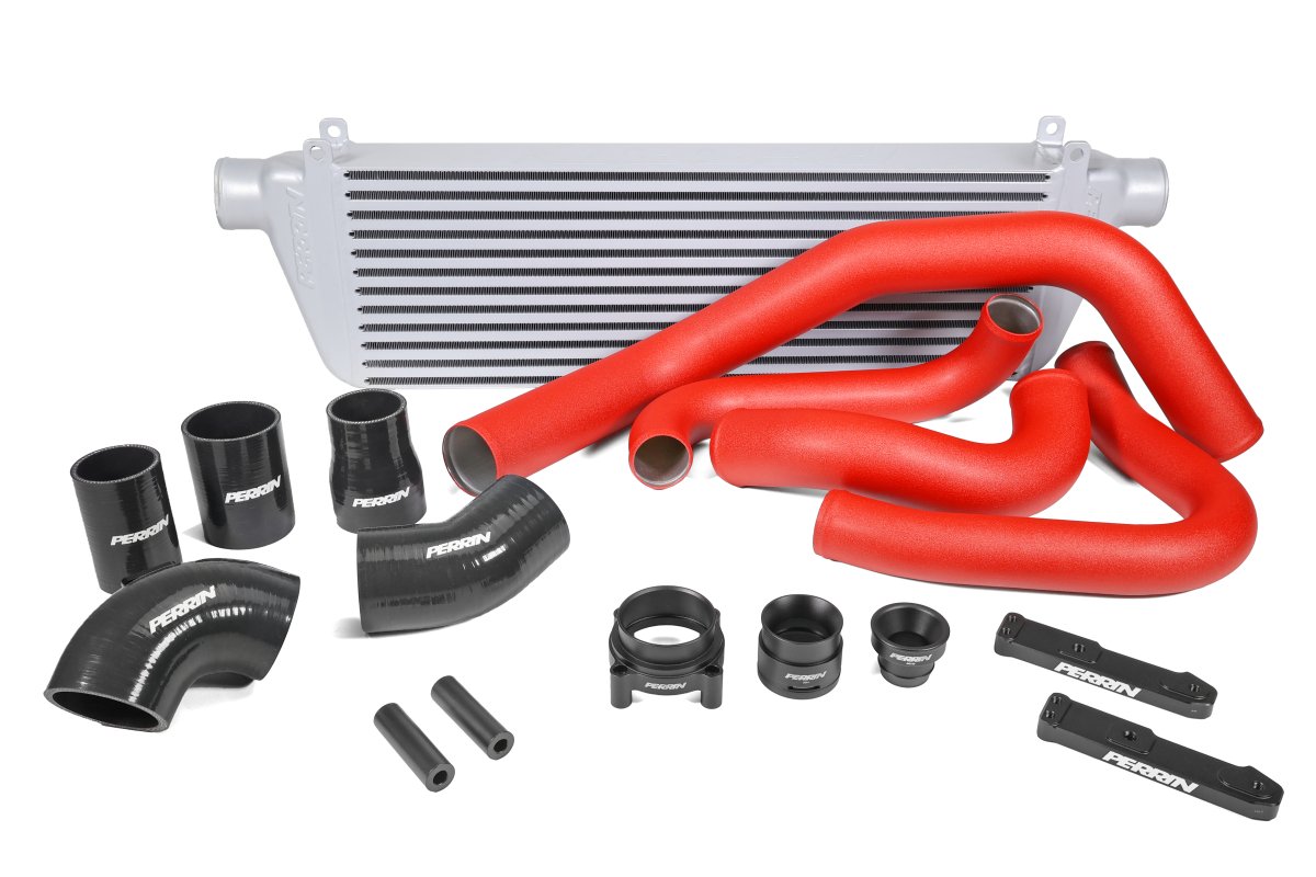Perrin Front Mount Intercooler Kit 2022-2024 WRX - PSP-ITR-441SL/RD - Subimods.com