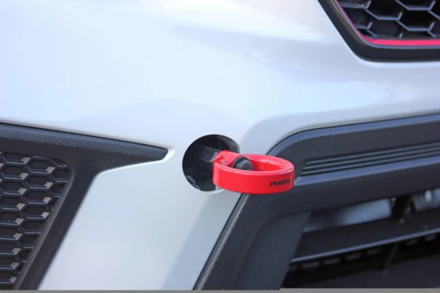 PERRIN 18-21 WRX/STI / 13-20 BRZ / 17-20 Toyota 86 Front Tow Hook Kit - Red