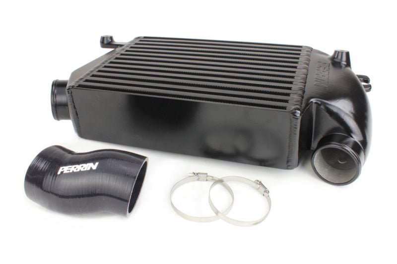 Perrin Top Mount Intercooler Black 2015-2021 WRX - PSP-ITR-325BK - Subimods.com