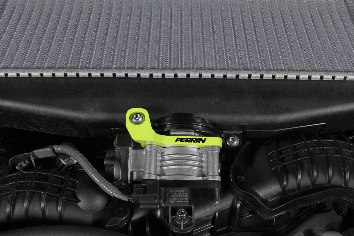 Neon Intercolour Perrin Top Mount Intercooler Bracket Neon Yellow 2022-2025 WRX / 2019 ...
