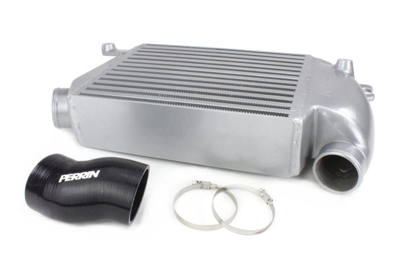 Perrin Top Mount Intercooler Silver 2015-2021 WRX - PSP-ITR-325SL - Subimods.com