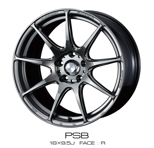 WedsSports SA-99R 18x8.5 5x100 +45mm Offset