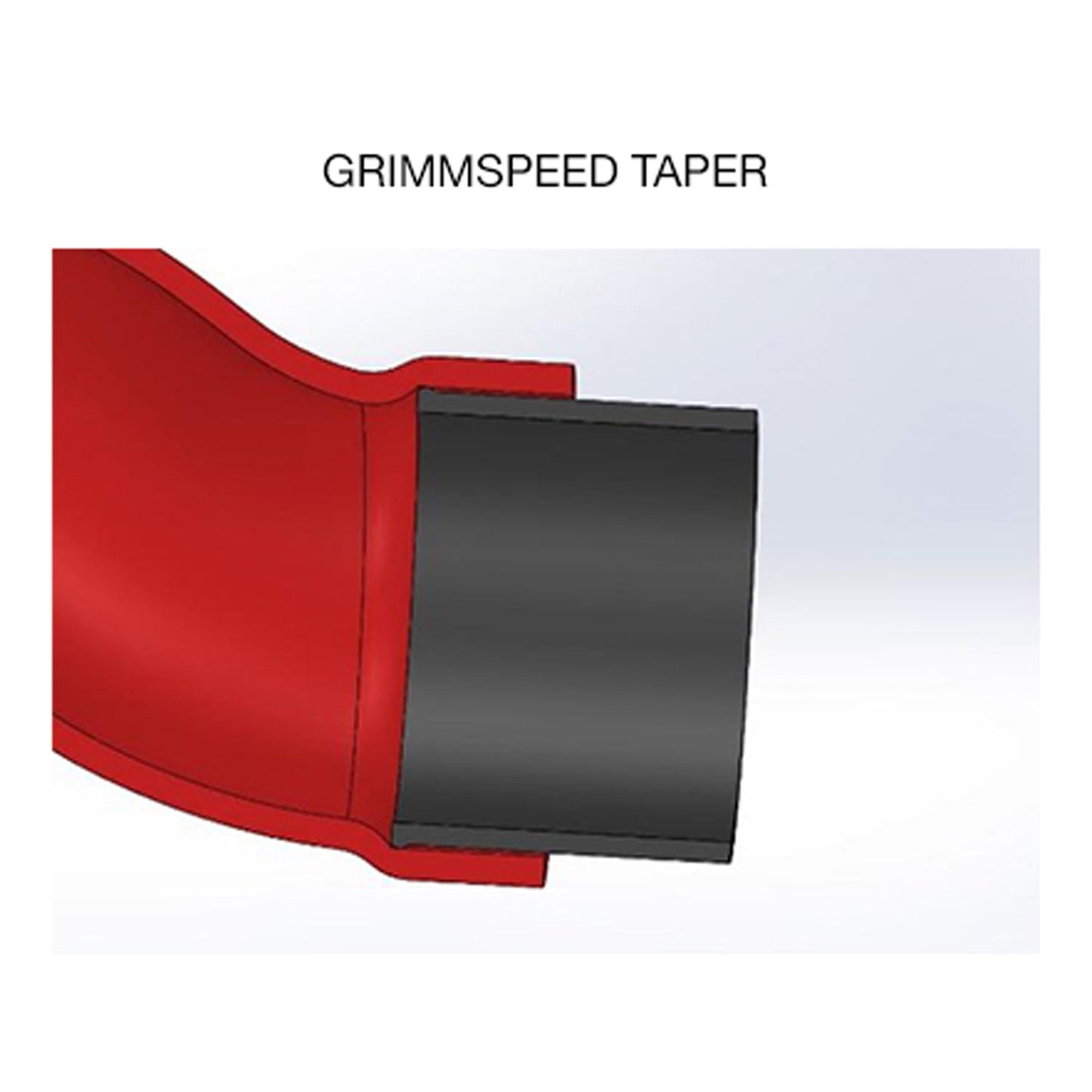 GrimmSpeed Post-MAF Hose Kit - 2002-07 Subaru WRX, 2004-07 Subaru STI