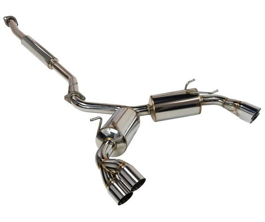 Remark 13-22 BRZ/ 13-16 FRS / 17-21 GT86 / 2022 GR86 Sports Touring Cat Back Exhaust w/ Stainless Tip | RK-C4063T-04