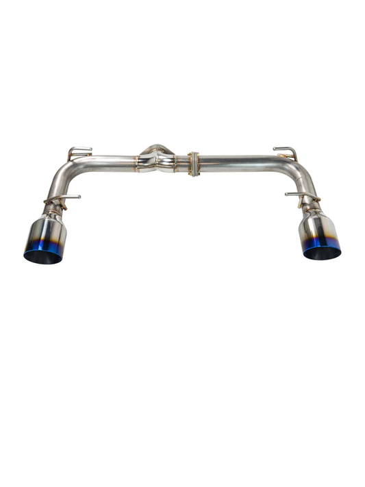 Remark 2022+ BRZ/GR86 Axle Back Exhaust w/Titanium Single Wall Tip | RO-TTZ8-S
