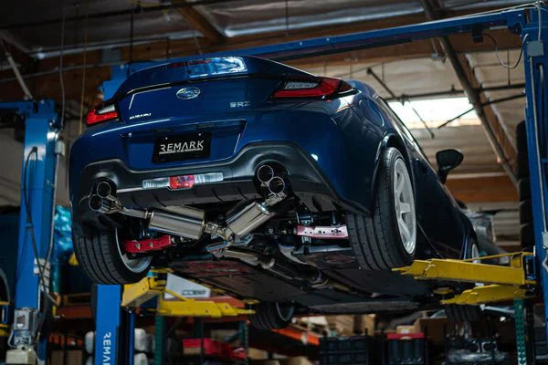 Remark 13-22 BRZ/ 13-16 FRS / 17-21 GT86 / 2022 GR86 Sports Touring Cat Back Exhaust w/ Stainless Tip | RK-C4063T-04