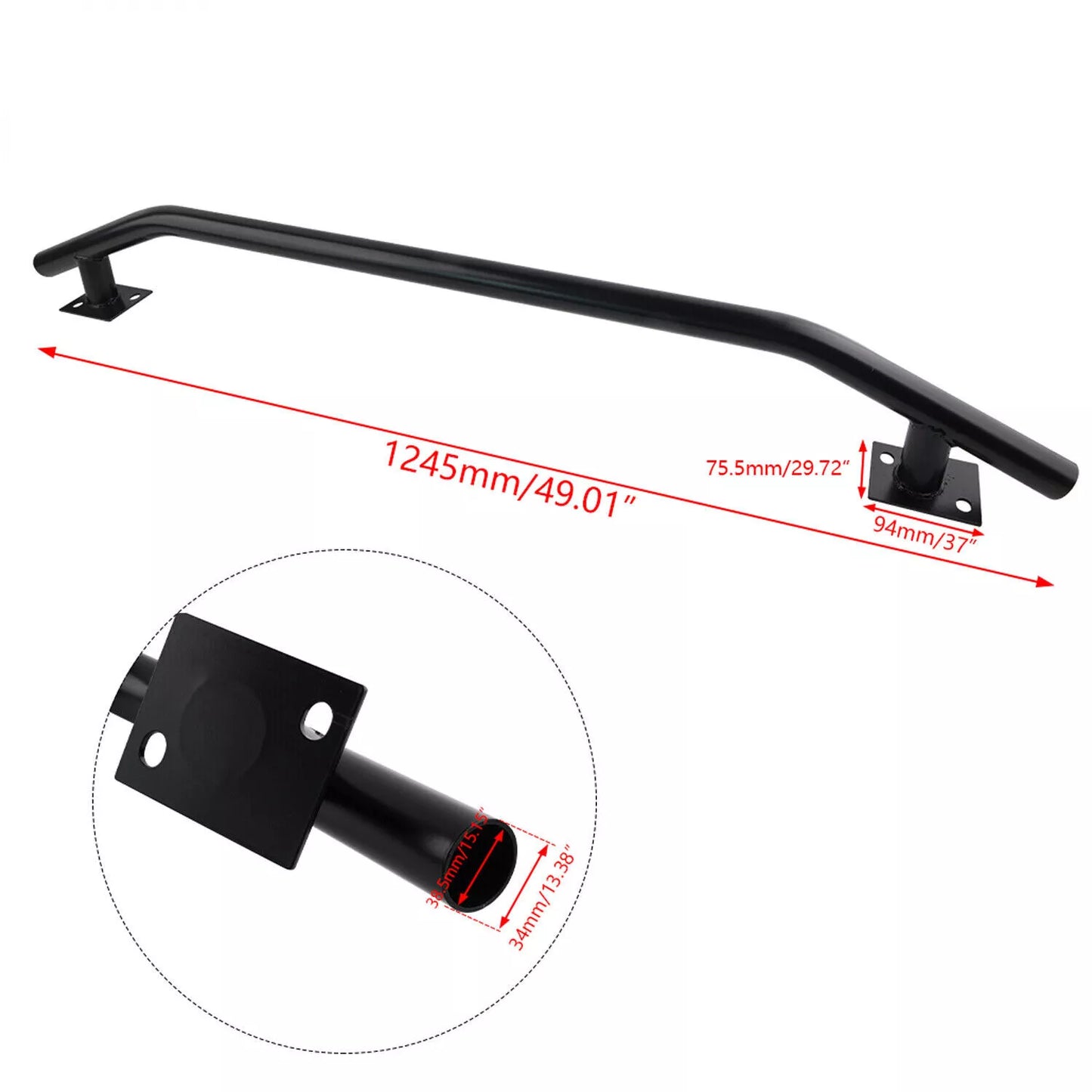 PLM Front Bumper Reinforcement Bash Crash Beam - Civic EG EK 92-00