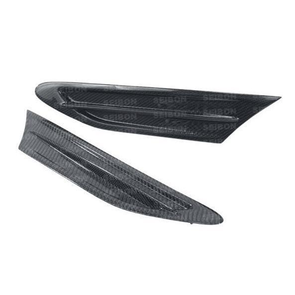 Seibon BR-Style Carbon Fiber Fender Ducts Scion FR-S / Subaru BRZ / Toyota FT-86 2013-2018 (FD1213SCNFRS-BR)-seiFD1213SCNFRS-BR-FD1213SCNFRS-BR-Fenders-Seibon-JDMuscle