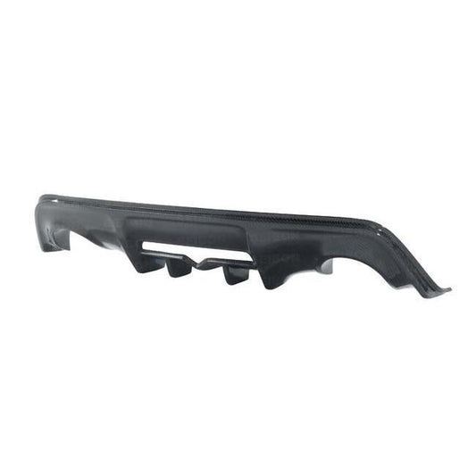 Seibon Carbon Fiber Rear Diffuser Cover Subaru BRZ / Scion FR-S 2013-2019 (RDC1213SCNFRS)-seiRDC1213SCNFRS-RDC1213SCNFRS-Diffusers and Vortex Generators-Seibon-JDMuscle