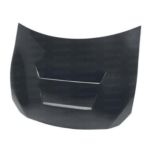 Seibon DV-Style Carbon Fiber Hood Scion FR-S / Subaru BRZ / Toyota FT-86 2013-2019 (HD1213SCNFRS-DV)-seiHD1213SCNFRS-DV-HD1213SCNFRS-DV-Hoods-Seibon-JDMuscle