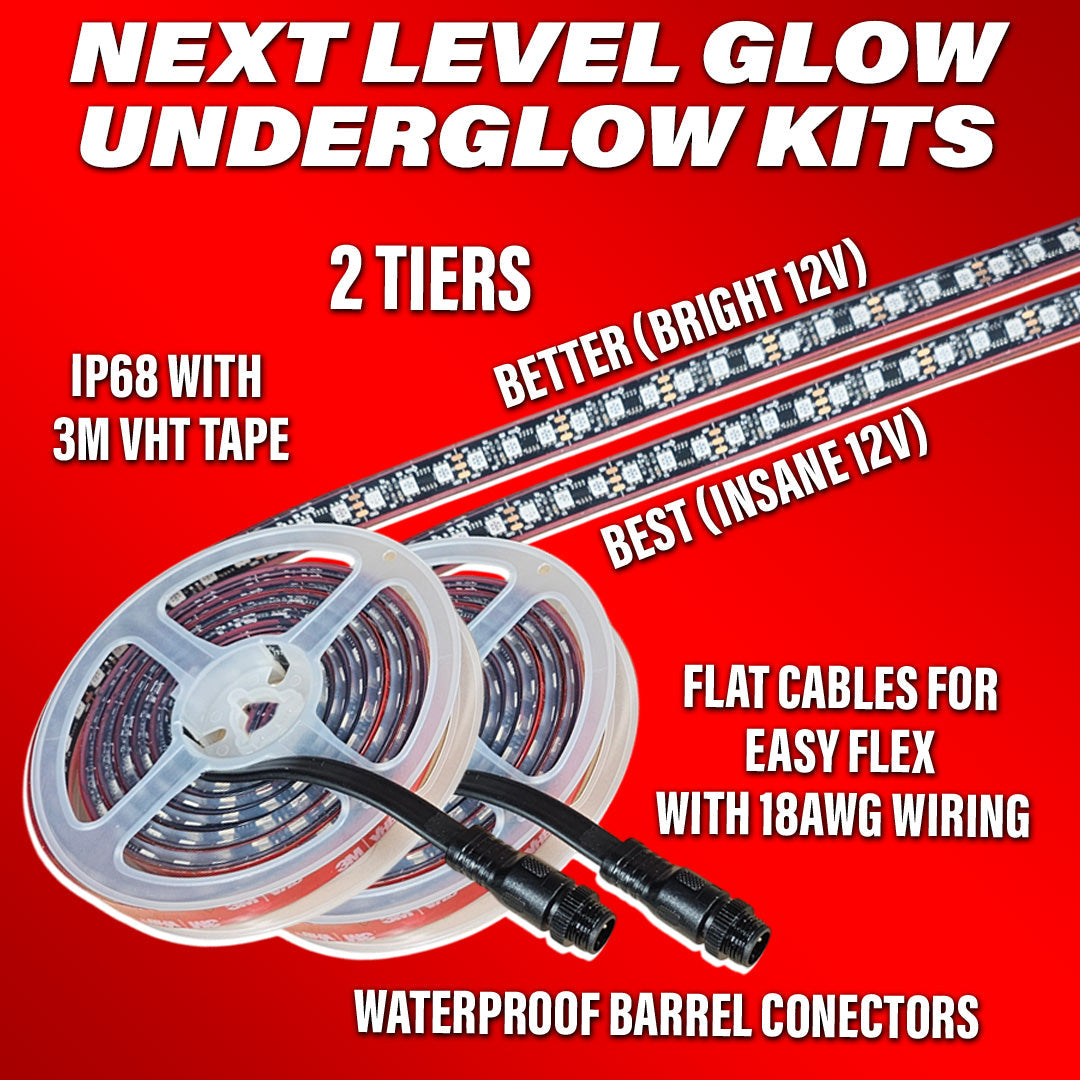 Next Level Glow "Better" Underglow Kit