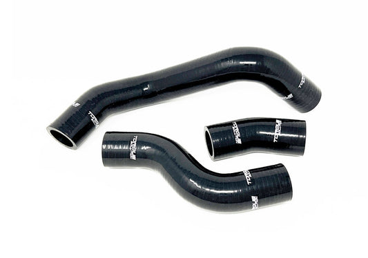 Torque Solution 22+BRZ/GR86 / 13-21 BRZ/FRS/86 Silicone Radiator Hose Kit - Black | TS-SU-657BK