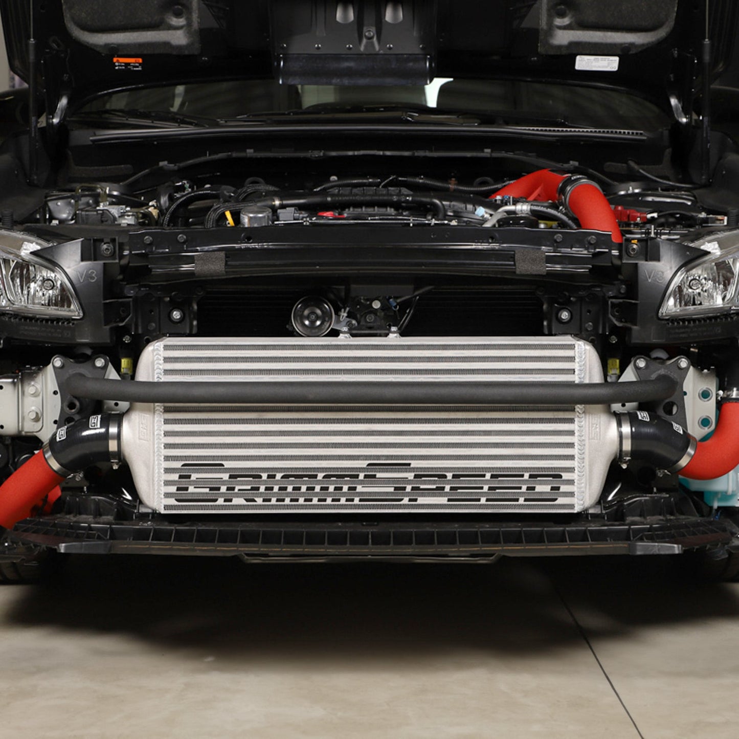GrimmSpeed Front Mount Intercooler Bumper Bar - 2015-21 Subaru WRX/STI