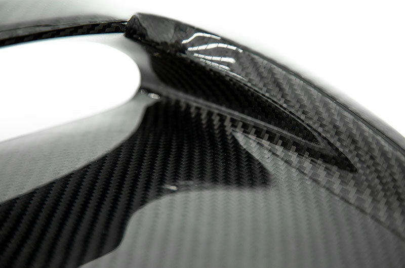 OLM A1 Aggressive Carbon Fiber Full Replacement Hood Scoop - 2015-2021 WRX / STI