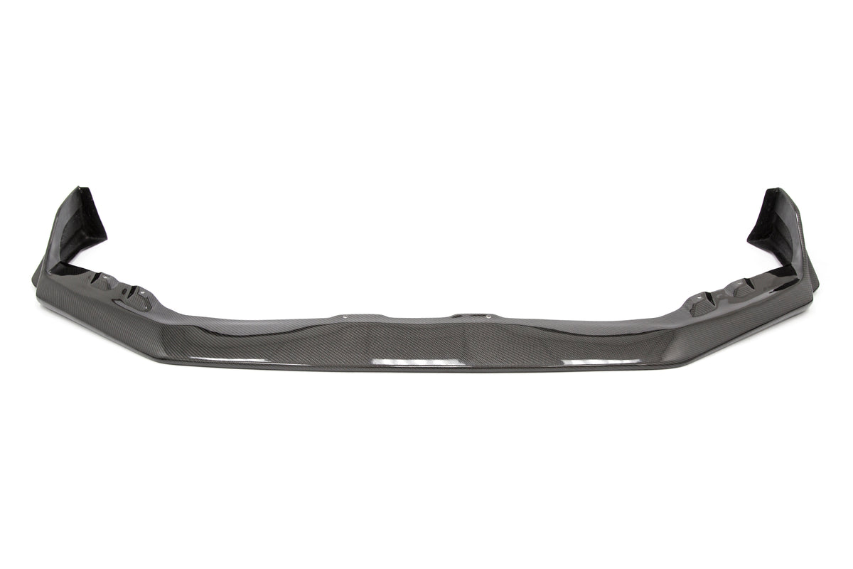 OLM S208 Style Carbon Fiber Front Bumper Lip - 2015-2021 WRX / STI