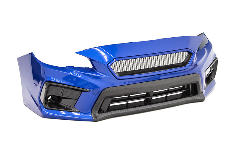 OLM LE Dry Carbon Fiber Lower Bumper Cover - 2018-2020 WRX / STI
