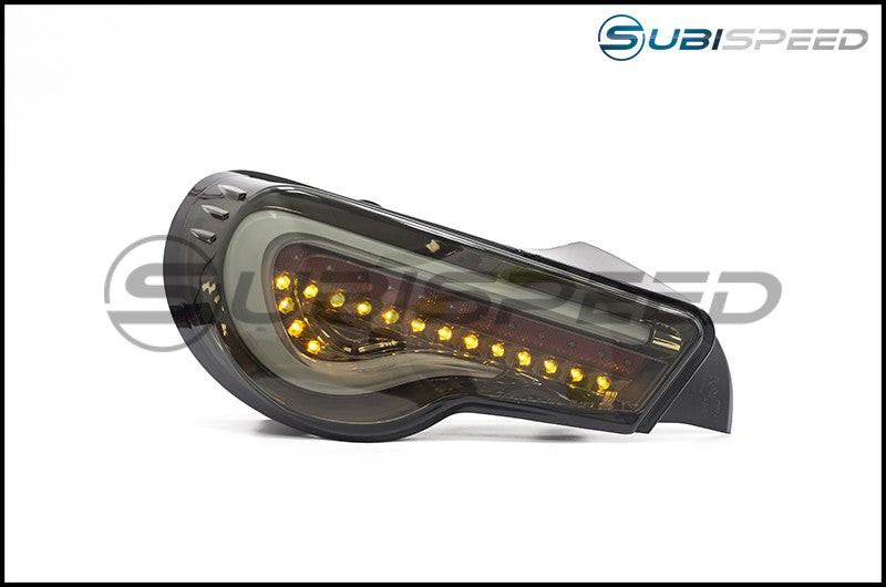 OLM VL Style Non-Sequential Smoked Lens Tail Lights (Black Gold Edition) - 2013+ FT86