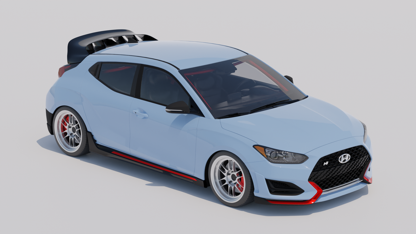 Hyundai Veloster N WRC Wing