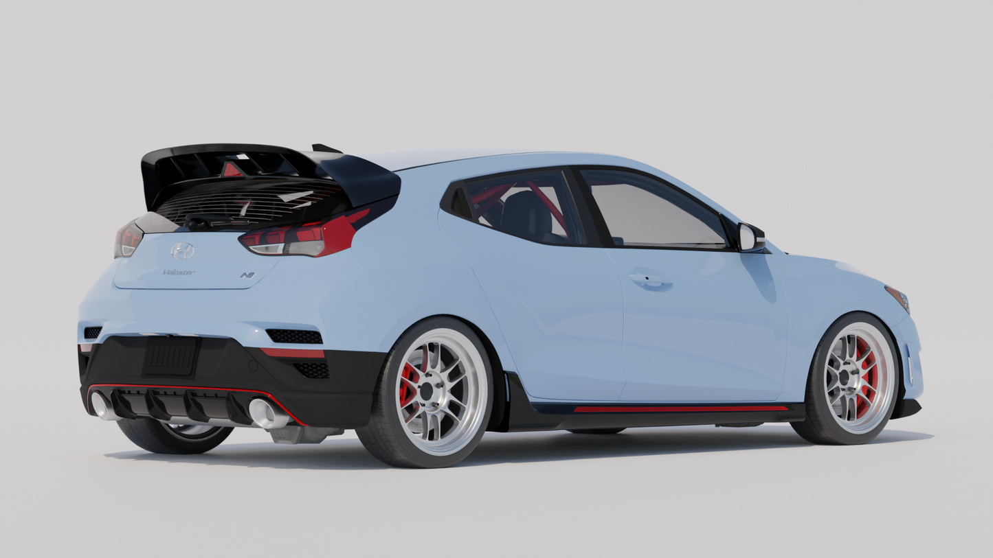 Hyundai Veloster N WRC Wing