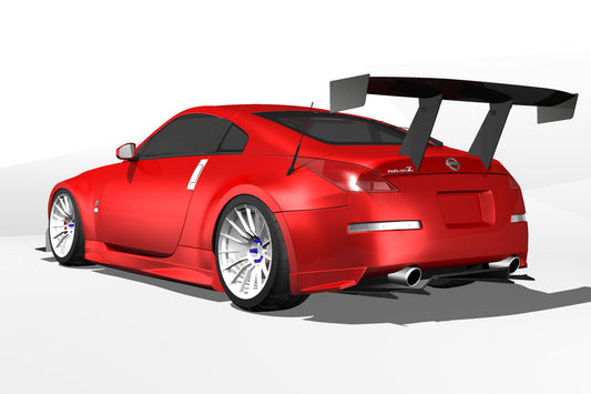 EPSILON+ GT Wing – Nissan 350Z Coupe (Z33, 2002-2009)