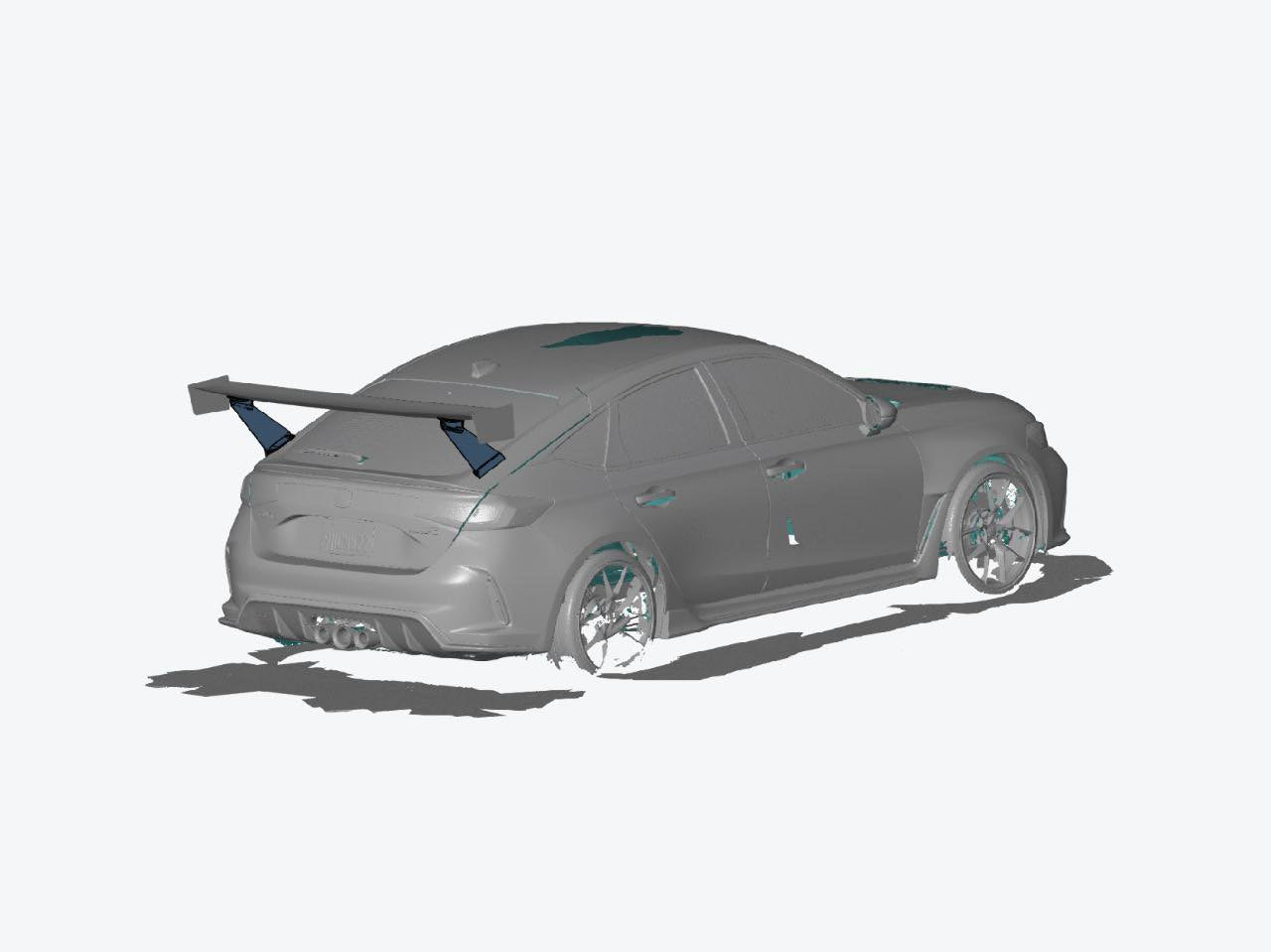 EPSILON+ GT Wing – Honda Civic Type R (FL5, 2022+)