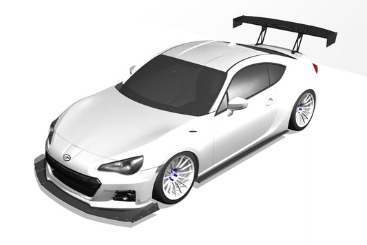 EPSILON+ Front Splitter –  Subaru BRZ (ZN6/ZC6, 2012-2016)