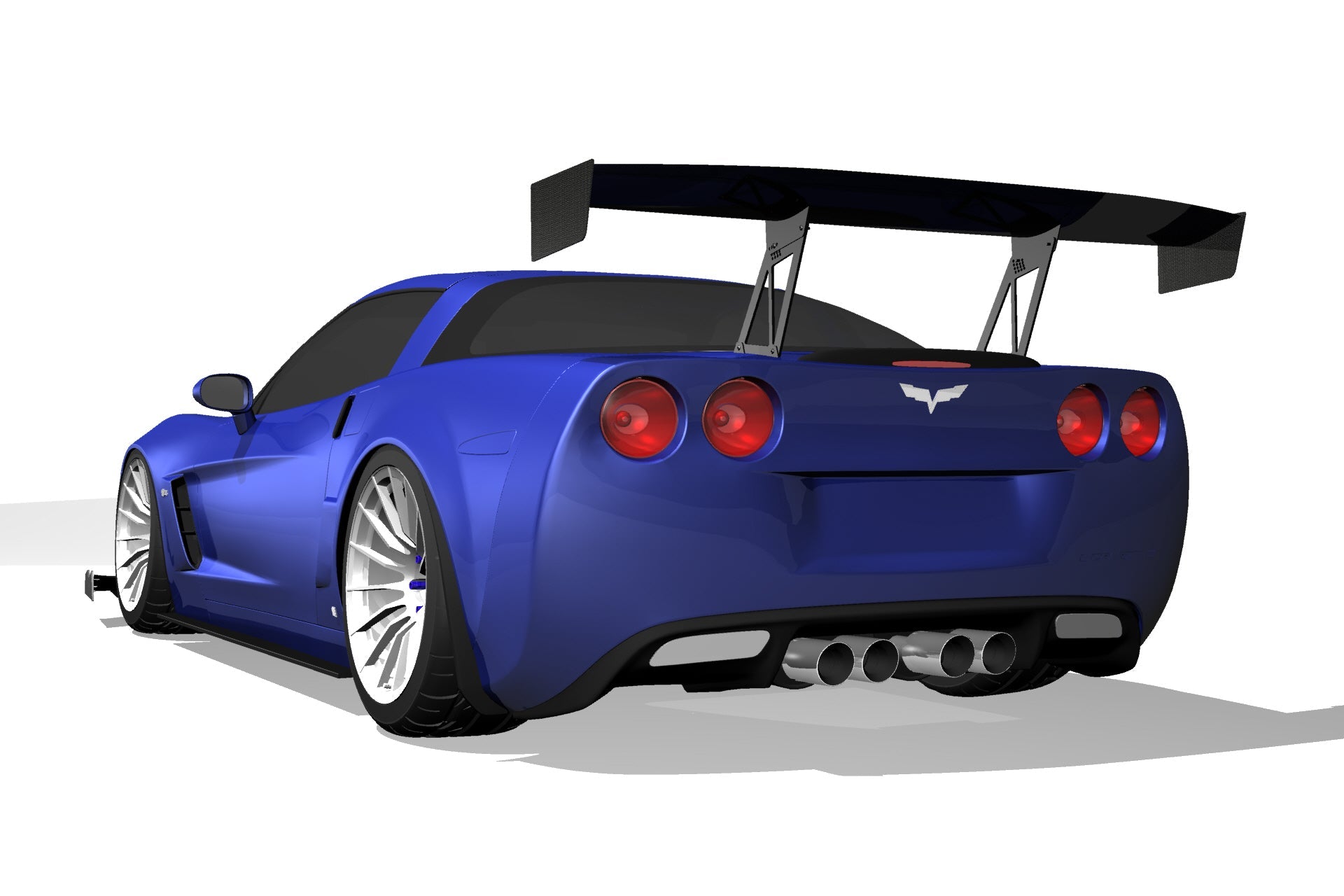 EPSILON+ GT Wing – Corvette (C6, 2005-2013) – AutoSpec Design